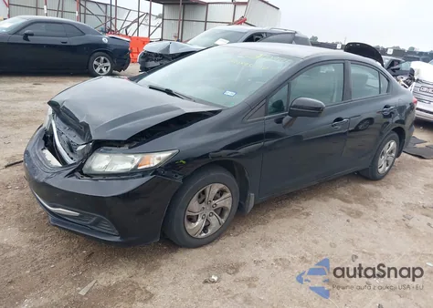 2014 Honda Civic Lx z USA, uszkodzony, nr VIN 19XFB2F51EE241826
